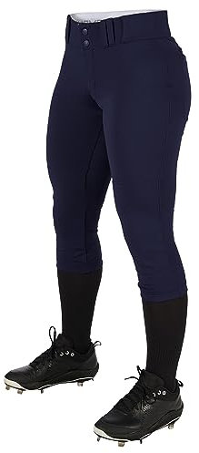 Champro Bp11anym Tournament-Pantaloni a Vita Bassa da Donna, Marina Militare, M