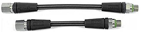 Best Divers Miflex Frusta, Hp 15 cm, 7/16 f, 7/16 M, Carbon