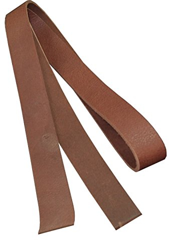 Team Beust 120-150 cm x 4 cm Latigo Lederriemen 3,6-4,2 mm Riemen Gürtelriemen cognac braun - 140 cm