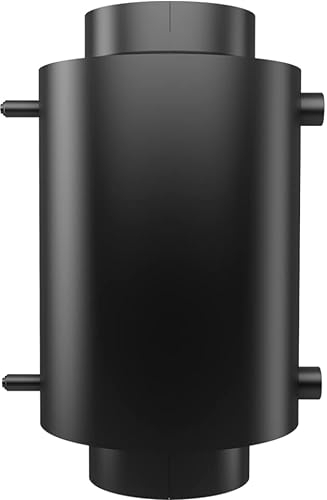 KRATKI Intercambiador de Calentador de Agua para Sistemas de calefacción por Suelo Radiante y radiadores Fabricado en Acero Resistente al Calor