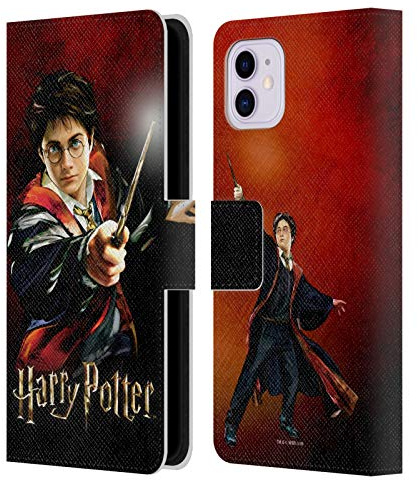 Head Case Designs Officially Licensed Harry Potter Harry Portrait Prisoner Of Azkaban II Leather Wallet Case Compatible With Apple iPhone 11