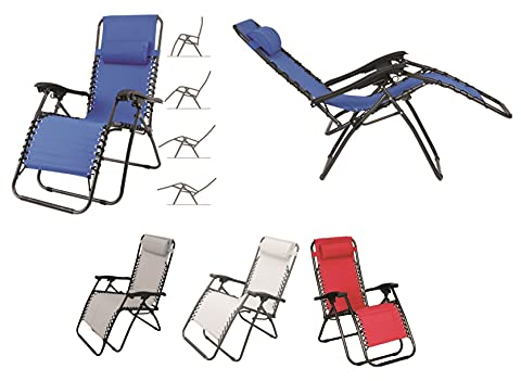 Sal Liegestuhl Relax Struktur. Anthrazit, Bezug 4 Farben