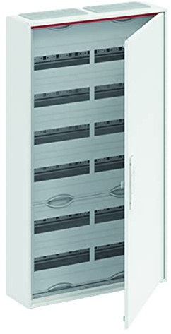Schaltschrank CA26V Stahl Aufputz mit Tür IP44 weiß 16 x 55 x 95 cm (2CPX052187R9999)