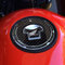 labelbike - Offiziell lizenzierter Honda Aufkleber, Dekoration und Schutz aus 3D-Gelharz Motorrad Tankdeckel ohne Löcher - weißes Honda-Logo