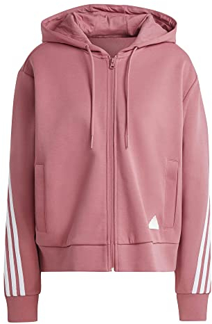 ADIDAS IB8513 W FI 3S FZ Sweatshirt Femme Pink strata Taille L