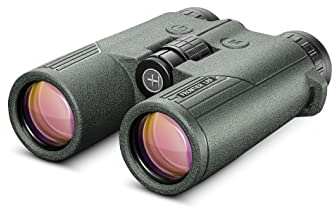 Hawke Frontier LRF 8x42 Binocular - Green | Waterproof, Fogproof, and Shockproof, 6 levels of brightness, 3V CR2 battery and will automatically turn off