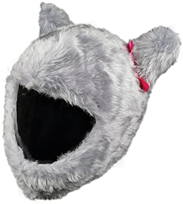 FunnyRiders Motorradhelm Überzug Plüsch - Motorrad Helm Überzug - Plüsch Helmüberzug Motorradhelm - Motorrad Zubehör Lustig - Motorradhelm Cover - Hergestellt In Polen Plüsch Helm Motorrad