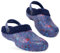 Disney Stitch Zuecos Invierno Mujer con Forro Polar Zapatos sin Cordones Zapatillas Casa Jardín con o sin Charms (Azul Marino, 37/38 EU)