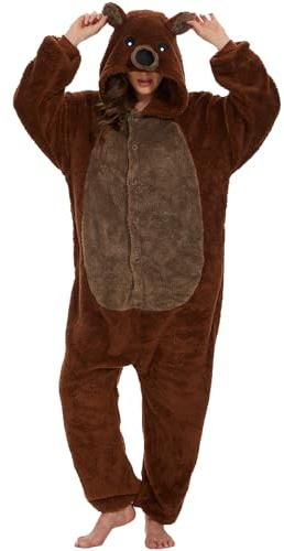 Adulte Kigurumi Pyjama Unisexe Anime Animal Costume Cosplay Déguisement Combinaison Onesies Ensembles de Pyjama Panda Vêtements de Nuit Sleepwear