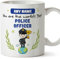 MUGFFINS Personalised Mug for Police Officer Man - in English - You are World's Best - Funny Custom Gift for Colleagues - Ceramic 11oz Mug