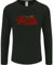 Full Throttle Motorcycle Biker Motorbike Chopper Mens Long Sleeve T-Shirt Black XL