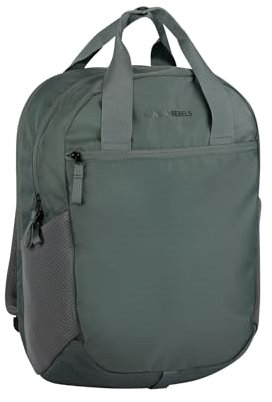 New Rebels Alvaro Doral Anthrazit 15L Rucksack Wasserabweisend Laptop 14