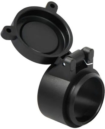 Zielfernrohr Schutzkappe Flip Zielfernrohrabdeckung Aufklappbare Zielfernrohr Abdeckung Okularschutz Zielfernrohrabdeckung Innendurchmesser 25.5 mm Zielfernrohr Schutz für Outdoor Jagdzubehör