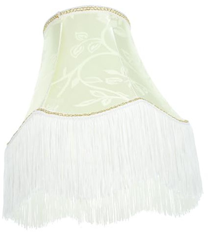 SEWOART Lampenschirm Aus Stoff Im Vintage-stil Mit Fransen Tischlampenschirm Für Die Hotelbeleuchtung