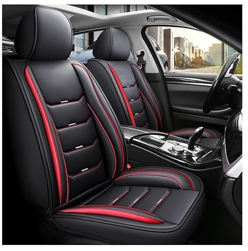 LSDRALOBPOI Fundas Asientos Coche para Op𝐞l Cascada Convertible,Cuero Completo de Fundas,Impermeables Protector Universal Asientos de Coche(5 Plazas).