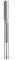 KIRANDY Aufspannmaschinen-Reibahlen, 3 mm-16 mm Schnellarbeitsstahl H9, rotierende Werkzeuge mit geradem Schaft(7mm H9)