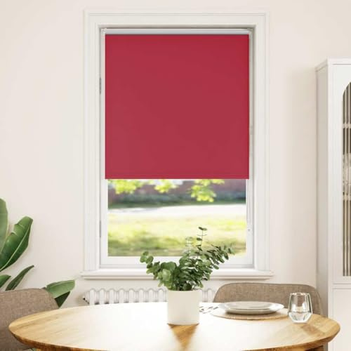 Rollo Verdunkelungsrollo rot 70x175 cm Stoffbreite 65,7 cm Polyester