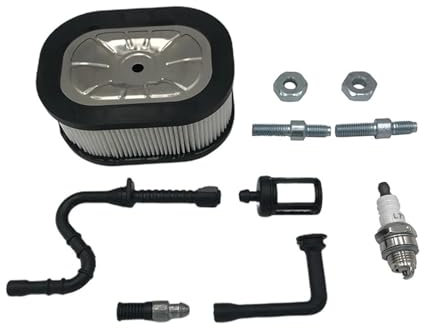 Kit de bujías y filtro de aire for motosierra Stihl MS441, MS660, 066, MS460, 046, MS440, MS 441, 440 y 660. Repuestos for motosierra.