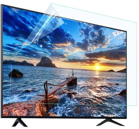 40-50 Inch Anti-Glare Screen Protector Anti-Blue Light Scratch TV Protective Filter Protection of Eyes No Bubbles for LCD, LED, OLED and QLED HDTVs,47 in(1044 * 590mm) (48 in(1056 * 596mm))
