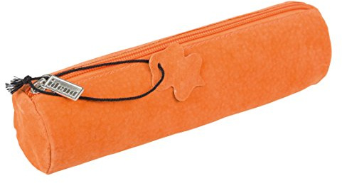 Idena 20028 - Faulenzer Leder, rund, orange