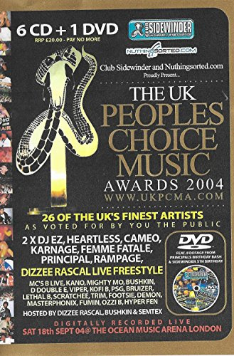 Sidewinder - The UK Peoples Choice Music Awards 2004 - Uk Garage Pack