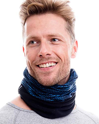Hilltop® Polar Multifunktionstuch mit Fleece, warmes Halstuch, Schlauchtuch, Bandana für Damen und Herren, Farbe:Design 355-14