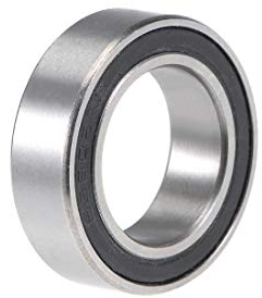 sourcing map 63802-2RS Kugellager 15x24x7mm Doppelt Abgedichtete Chromstahllager Rillenkugellager Bearing Rollenlager für Skateboard 3D Drucker Roller Inline Skates (1 Menge)