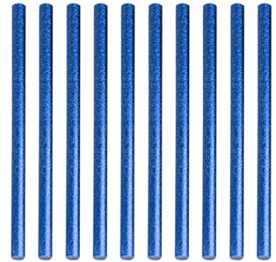 Milisten Mini-Klebestifte 100 Stück Glitzer Heiß Heißschmelzklebstifte für DIY Art Craft Repair Bonding Holzbearbeitung Blau All- All- Heißklebestifte