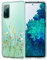 Unov Hülle Kompatibel mit Galaxy S20 FE Hülle klar Transparent Schlanke Schutzhülle Weich TPU Stoßstange Geprägtes das Muster Stoßdämpfung 6.1 Zoll (Blumen Blumenstrauß)