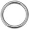 Rundringe geschweißt und poliert 10x50 mm aus Edelstahl A4 (2 Stück) | O-Ringe - Ösenringe - Edelstahlringe von MESAROS®