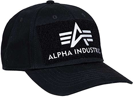 Alpha Industries Unisex BV Print Basecap für Herren Hut, Silver/Reflective, Talla Única