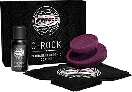 Scholl Concepts C-Rock Permanent Ceramic Coating | Premium Keramikversiegelung | Autolack-Versiegelung | Schützt bis zu 50.000 KM | Härtegrad 9H