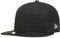 New Era 59Fifty Essential Cap Basecap Baseballcap Flat Brim Fitted (8 0/0 (63,5 cm) - schwarz)