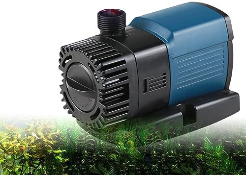CHILYS Low-Voltage Variable Frequency Silent Water Pump,Pond Pump Aquarium Submersible Aquarium Water Pump For Garden Fountain Hydroponics Pond Fish Tank Water Filter Pump Ajustable Flow Rate