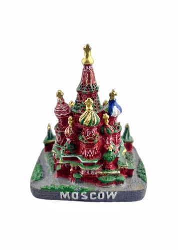 Moskau Russland Reise-Souvenir Home Office Fensterbank Tisch Dekoration Ornament Statue Craft Collection
