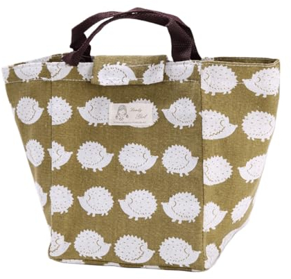 FAVORTALK Lunch Bags Women Men Adults Insulated Lunch Bag Thermal Lunch Tote Bag Portable Cooler Bag with Handle Waterproof Lunch Organizer Bag for School Work Office Picnic - 11006