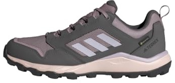 Adidas Damen Tracerocker 2.0 Gore-TEX Trail Running Shoes, Charcoal/Silver Dawn/preloved fig, 38 EU
