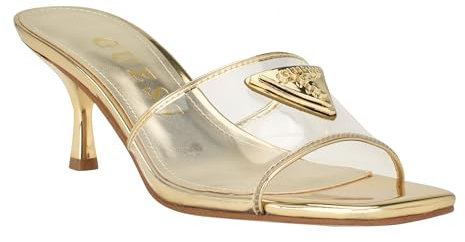 GUESS Femme Lusie Sandale à Talon, Gold 710, 39 EU