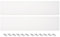 sourcing map 2pcs Door Kick Plate, 4 x 16 Inches Aluminum Kick Plate Door Plate, 2 MM Thickness, for Exterior Front Door or Back Door, White