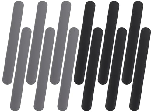 Zerodeko Organisieren Sie Geschenkpapierrollen 12 Stück Silikon-wraps Aufbewahrungsregal Metallstreifen Für Urlaubsverpackungen