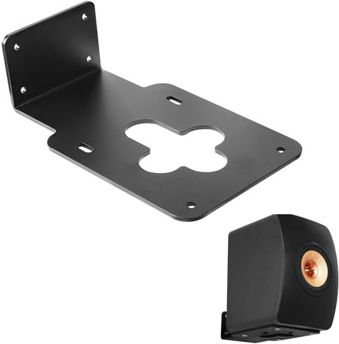 Aokicase Compatible with KEF LS50 Meta / LS50 Wireless 2 Wall Mount Holder KEF LS50 Meta / LS50 Wireless2 Stand KEF LS50 Meta / LS50 Wireless 2 Metal Bracket Accessories, Accessories Rack (Black) 2