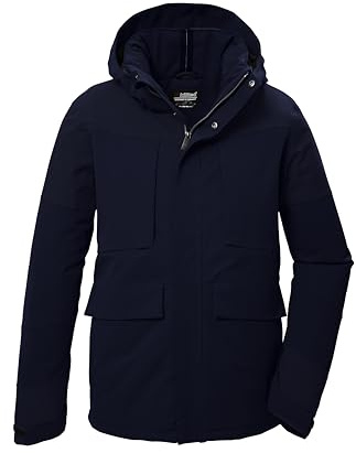 Killtec Herren Kow 81 Mn Jckt Funktionsjacke/Outdoorjacke mit abzippbarer Kapuze (1er Pack)