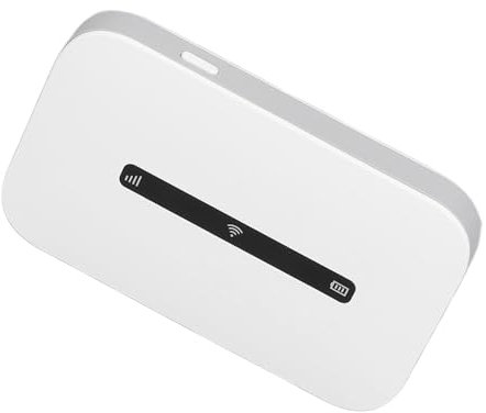 4G Mobiler WLAN Router, Kabelloser Taschenrouter, Tragbarer WLAN Hotspot für Unterwegs für Mobiltelefone, Laptops, Tablets, Unterstützt 10 Benutzer mit SIM Karte. 3000MAh