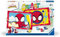 Ravensburger - CreArt Série Junior : Spidey, kit de peinture par numéros, contient deux planches pré-imprimées, un pinceau, des couleurs, un jeu créatif pour enfants de 5 ans et plus