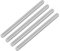 QUARKZMAN 4pz Asta Filettata Intera, M6 x 85mm Acciaio Inossidabile 304 Borchie Barra Filettatura Destra M6-1 Filo di Pece per Assemblaggio Mobili Macchinari