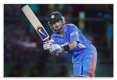 Cricket Batsman Virat-Kohli-Poster, Druck, Fotokunst, Malerei, Leinwand, Poster, Zuhause, moderne Dekoration, Poster, 40 x 60 cm