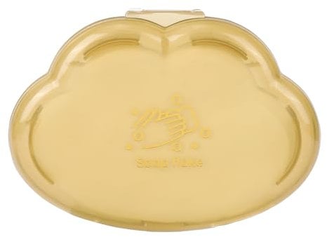 Docolor seifenblätter für unterwegs-50 Mini Seifenblätter,Reise Seife Tragbare,Mini Papierseife Reiseseifenblätter,Papier Seife,für Abenteuer Camping, Outdoor, Reisen.(Gelb)