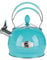 Hervidor de acero inoxidable de 2,6 l con mango resistente al calor, adecuado para todo tipo de cocinas, incluida la inducción