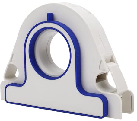 Sharainn 1 Set Abdeckband-Applikator, Blauer Farbband-Applikator, Tragbarer 25-mm-Abroller mit Cutter für Tür- und Fensterrahmen