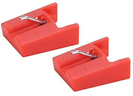 Stylineedle Aguja de repuesto con punta de diamante para tocadiscos – Paquete de 2 – Para for ION ICT04RS y Crosley NP4